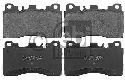 FEBI BILSTEIN 116139 - Brake Pad Set, disc brake Rear Axle MERCEDES-BENZ