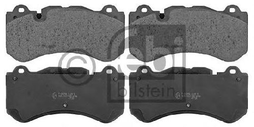 FEBI BILSTEIN 116142 - Brake Pad Set, disc brake Front Axle MERCEDES-BENZ