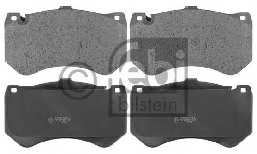 FEBI BILSTEIN 116143 - Brake Pad Set, disc brake Front Axle MERCEDES-BENZ