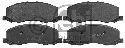 FEBI BILSTEIN 116149 - Brake Pad Set, disc brake Front Axle SAAB, OPEL, VAUXHALL
