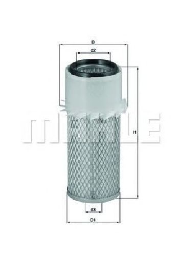 LX 14 KNECHT 77109507 - Air Filter