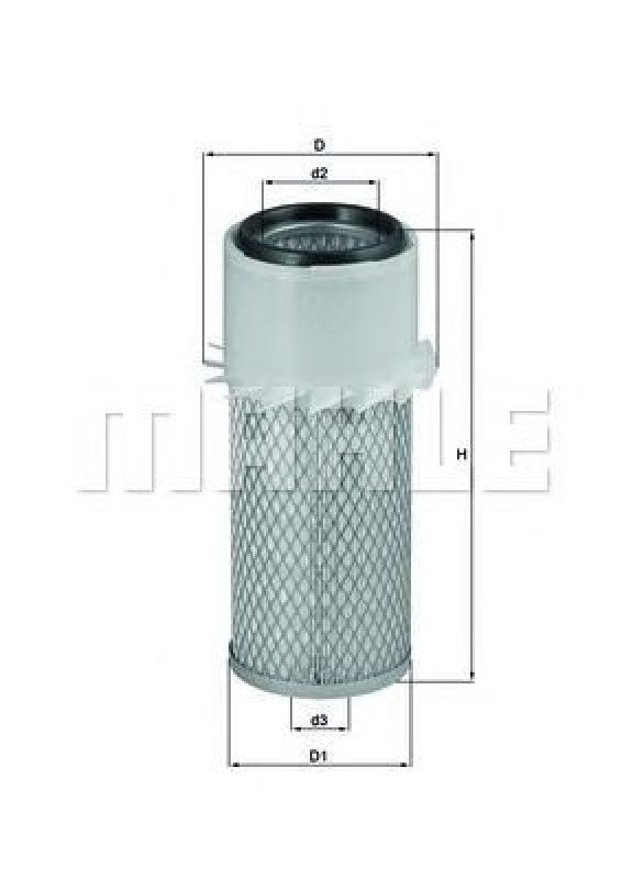 LX 14 KNECHT 77109507 - Air Filter