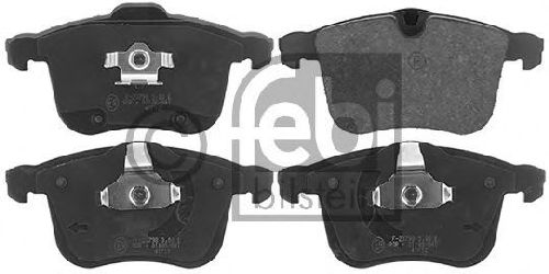 FEBI BILSTEIN 116155 - Brake Pad Set, disc brake Front Axle OPEL
