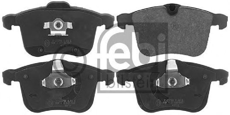 FEBI BILSTEIN 116155 - Brake Pad Set, disc brake Front Axle OPEL