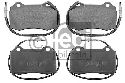 FEBI BILSTEIN 116165 - Brake Pad Set, disc brake Front Axle