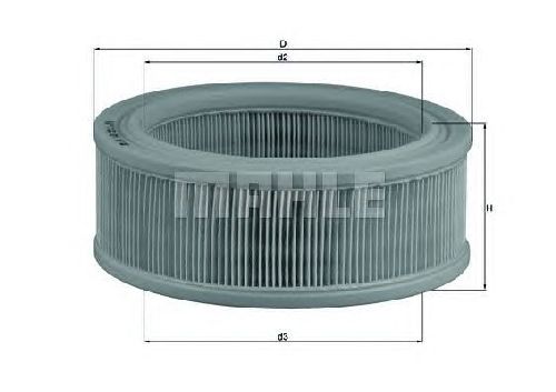 LX 140 KNECHT 77716764 - Air Filter
