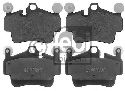 FEBI BILSTEIN 116171 - Brake Pad Set, disc brake Front Axle PORSCHE