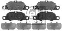 FEBI BILSTEIN 116172 - Brake Pad Set, disc brake Front Axle PORSCHE
