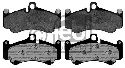 FEBI BILSTEIN 116173 - Brake Pad Set, disc brake Front Axle PORSCHE