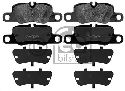 FEBI BILSTEIN 116174 - Brake Pad Set, disc brake Rear Axle PORSCHE