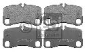 FEBI BILSTEIN 116175 - Brake Pad Set, disc brake Rear Axle PORSCHE