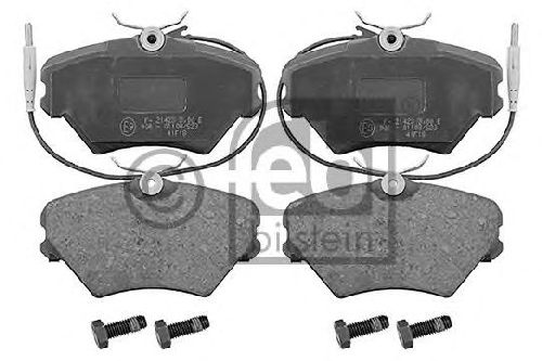 FEBI BILSTEIN 116182 - Brake Pad Set, disc brake Front Axle