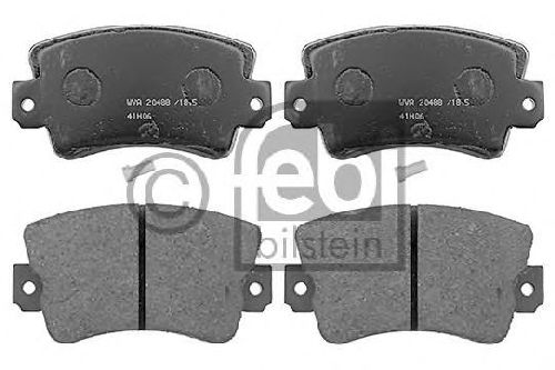 FEBI BILSTEIN 116183 - Brake Pad Set, disc brake Front Axle