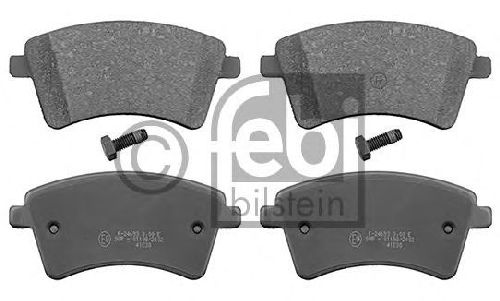 FEBI BILSTEIN 116184 - Brake Pad Set, disc brake Front Axle RENAULT