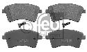 FEBI BILSTEIN 116184 - Brake Pad Set, disc brake Front Axle RENAULT