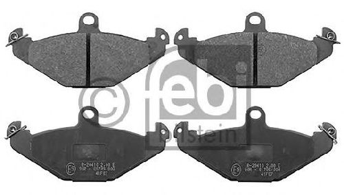 FEBI BILSTEIN 116189 - Brake Pad Set, disc brake Rear Axle