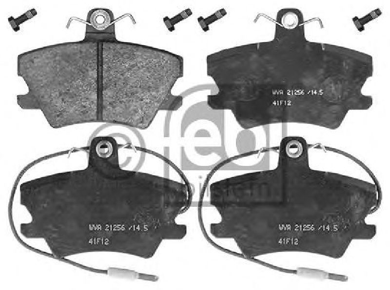 FEBI BILSTEIN 116195 - Brake Pad Set, disc brake Front Axle