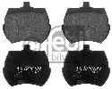 FEBI BILSTEIN 116201 - Brake Pad Set, disc brake Front Axle