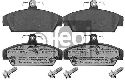 FEBI BILSTEIN 116202 - Brake Pad Set, disc brake Front Axle