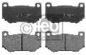 FEBI BILSTEIN 116203 - Brake Pad Set, disc brake Front Axle