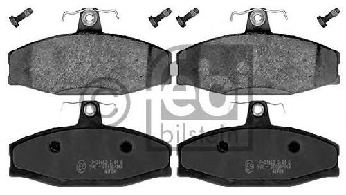 FEBI BILSTEIN 116209 - Brake Pad Set, disc brake Front Axle