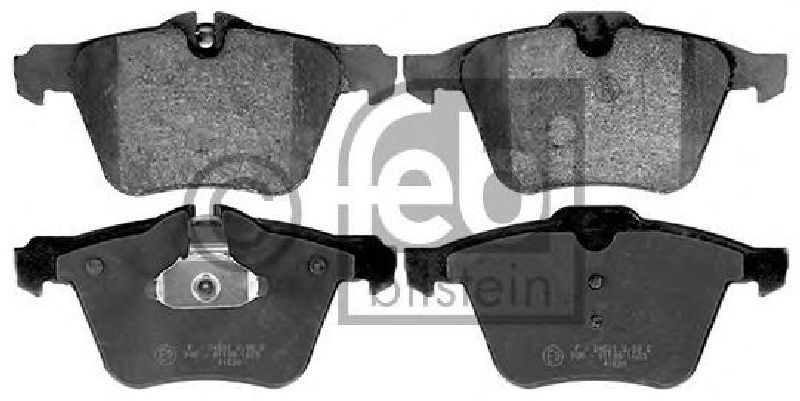 FEBI BILSTEIN 116214 - Brake Pad Set, disc brake Front Axle VOLVO