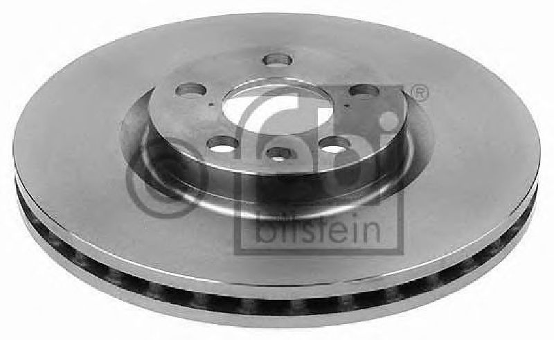 FEBI BILSTEIN 12037 - Brake Disc Front Axle CITROËN, PEUGEOT