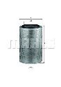 LX 1606 KNECHT 76671283 - Air Filter MERCEDES-BENZ, SETRA