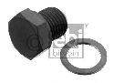 FEBI BILSTEIN 12281 - Oil Drain Plug, oil pan SEAT, VW, SKODA