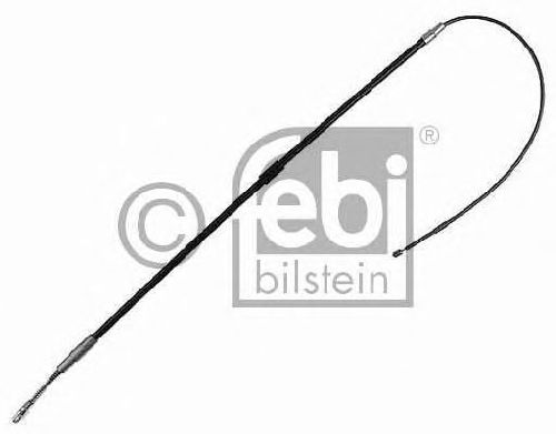 FEBI BILSTEIN 12303 - Cable, parking brake Left Rear | Right Rear