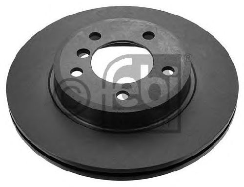 FEBI BILSTEIN 12323 - Brake Disc Front Axle