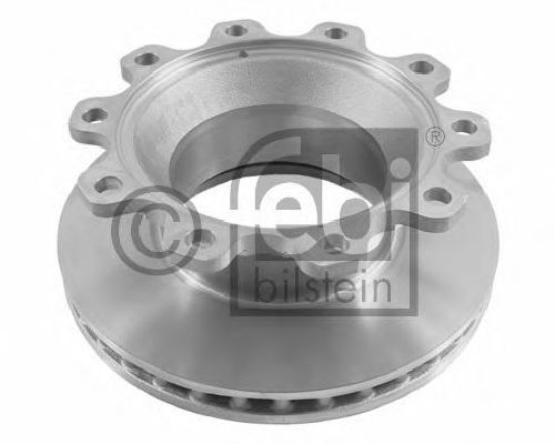FEBI BILSTEIN 12446 - Brake Disc Front Axle | Rear Axle