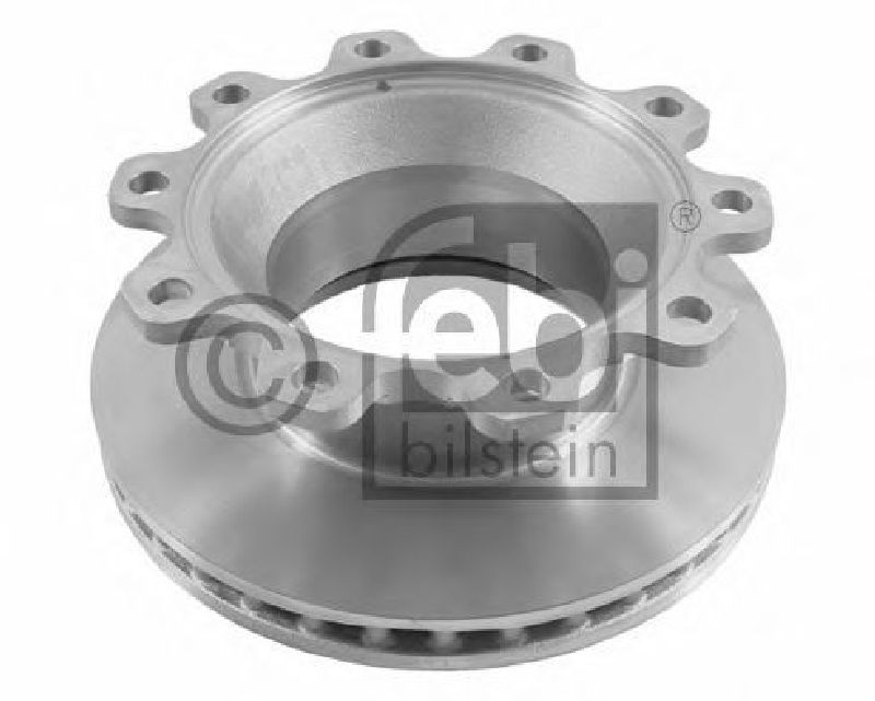 FEBI BILSTEIN 12446 - Brake Disc Front Axle | Rear Axle