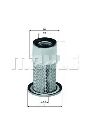 LX 1669 KNECHT 76830947 - Air Filter