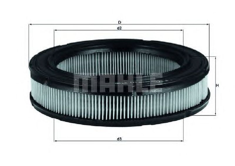 LX 171 KNECHT 77548647 - Air Filter MORGAN