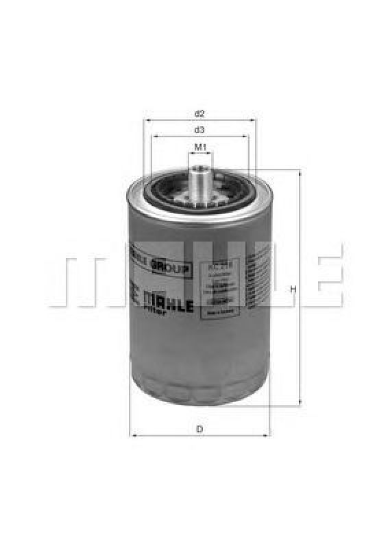 KC 218 KNECHT 70325427 - Fuel filter
