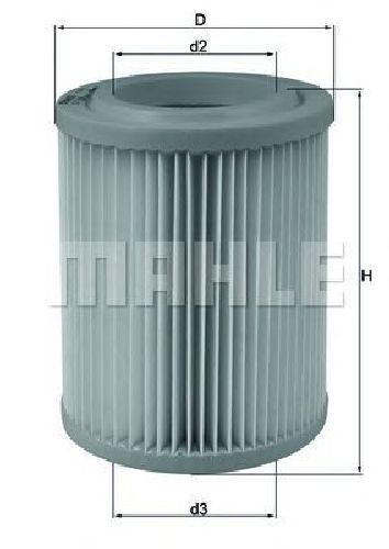 LX 1768 KNECHT 70516701 - Air Filter HONDA