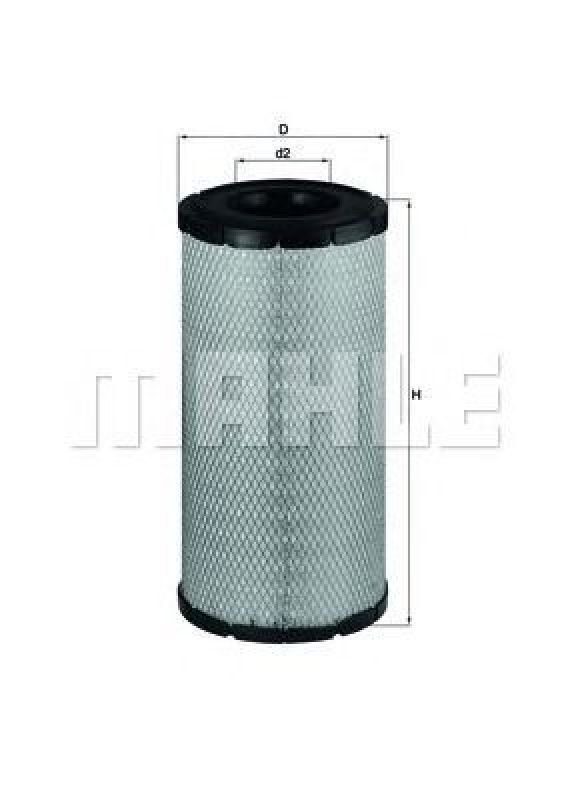 LX 1775 KNECHT 70316824 - Air Filter FENDT