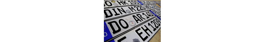 VIN, LICENSE PLATE SERVICES FOR DIFFERENT COUNTRIES